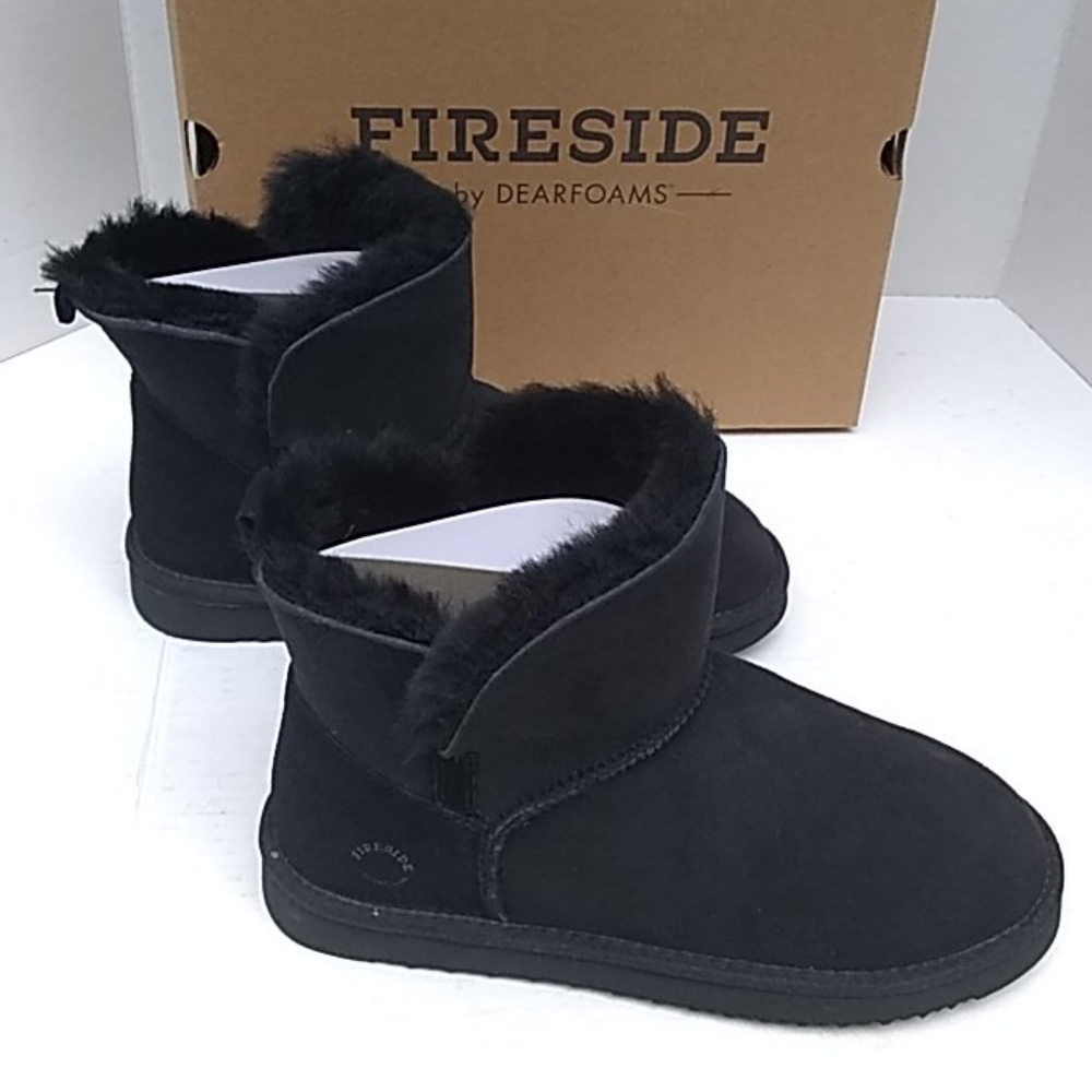 Fireside by Dreamfoams Short Shearling Bootie